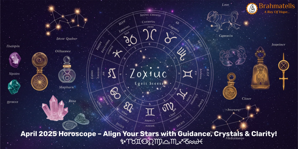 Zodiac Forecast April 2025: Horoscopes + Healing Tools