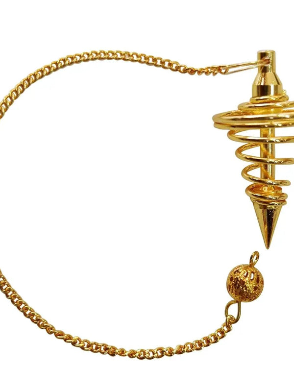 7 Chakra Pendulum Dowser Stone | Crystal Healing by Brahmatells by Brahmatells
