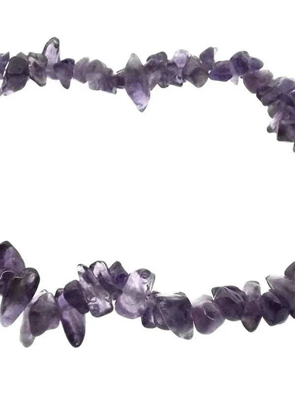 Amethyst Chip Bracelet for Chakra Healing | Brahmatells by Brahmatells