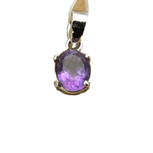 Amethyst Kathaila Pendant - Spiritual Elegance | Brahmatells by Brahmatells