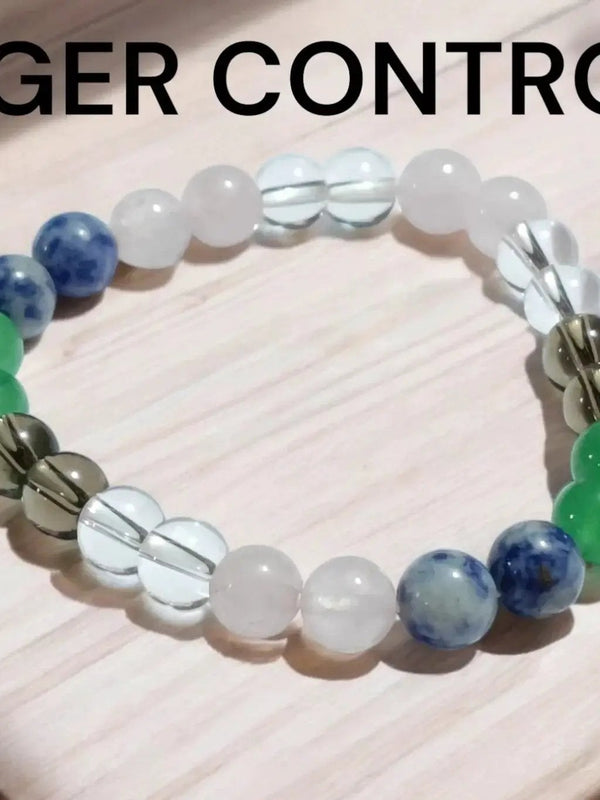 Anger Control Bracelet for Inner Calm & Balance by Brahmatells