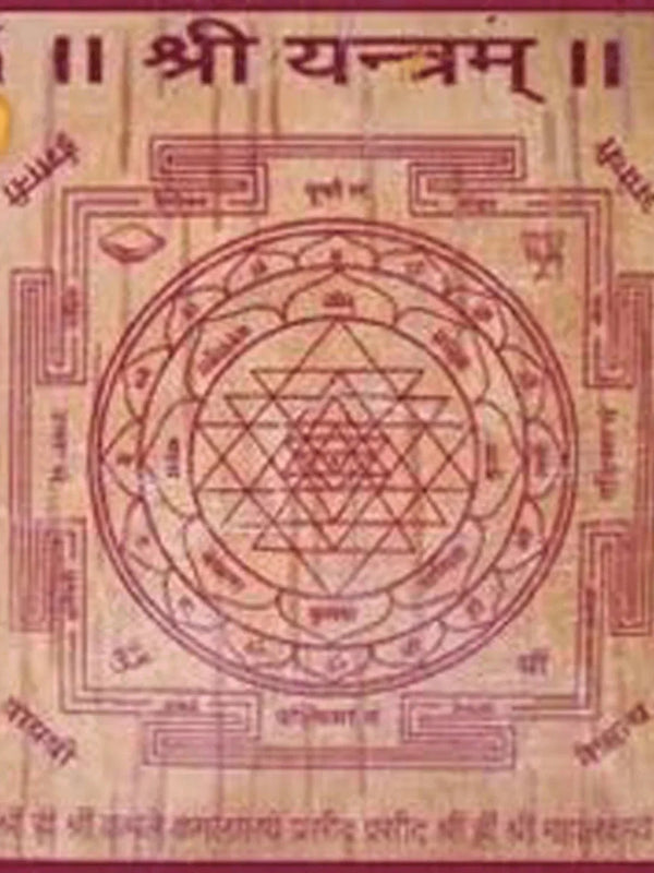 Bhojpatra shree yantra by Brahmatells