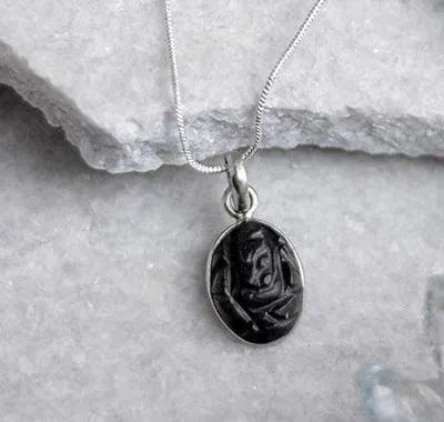 Black Tourmaline Ganesha Pendant | Brahmatells by Brahmatells