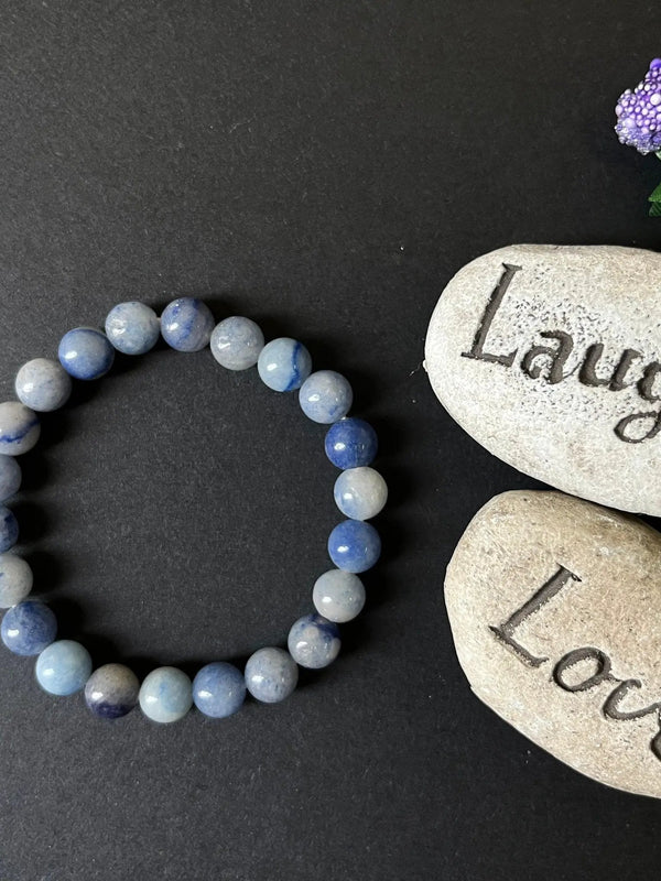Blue Aventurine Crystal Bracelet | Brahmatells by Brahmatells