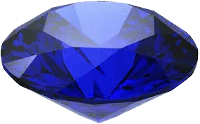 Blue Sapphire deep-blue-round BTBS110GSM by Brahmatells