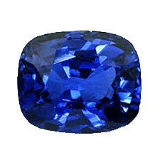 Blue Sapphire deep-blue-square BTBS114GSM by Brahmatells
