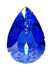 Blue Sapphire Drop BTBS102GSM by Brahmatells