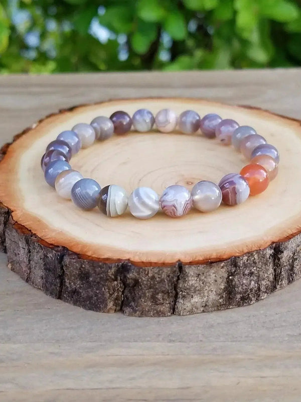 Botswana Agate Spiritual Bracelet | Brahmatells by Brahmatells