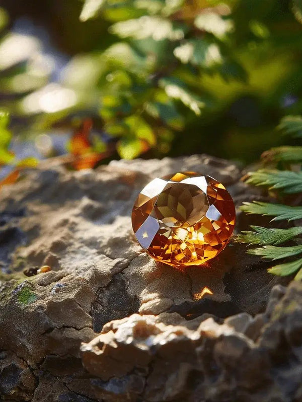 Brahmatells Hessonite Gomed Dark-Tone Ring | Explore Astrological Elegance by Brahmatells