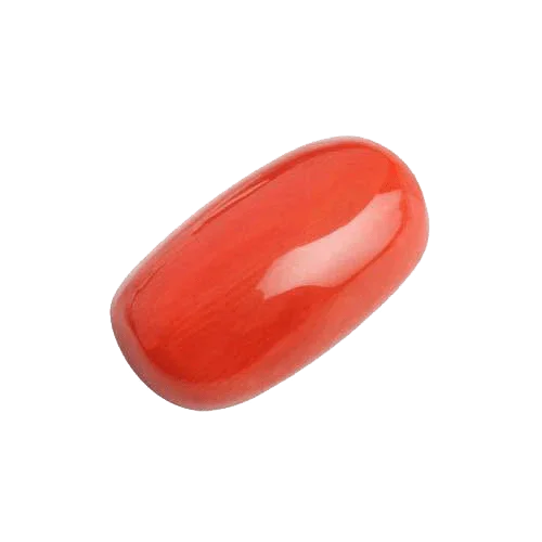 Brahmatells Red Coral Capsule-Crimson-Red: Mars-Aligned Gemstone for Quick Impact by Brahmatells