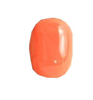 Brahmatells Red Coral Oval-Natural-Rose-Red: Mars-Aligned Gemstone for Empowerment by Brahmatells