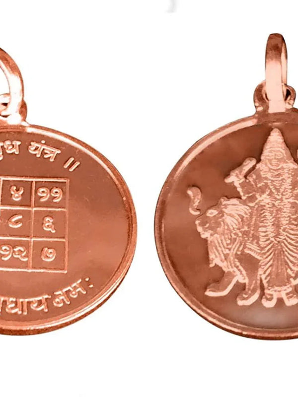 Buddha Graha / Mercury Planet Yantra Pendant In Pure Copper Blessed And Energized Locket by brahmatells