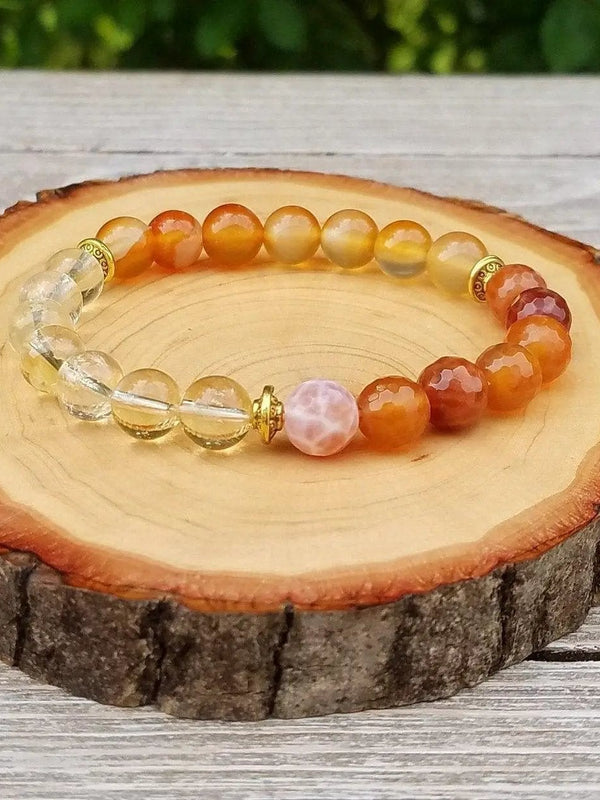 Chakra Activation Bracelet: Root, Sacral, Solar Plexus | Brahmatells by Brahmatells