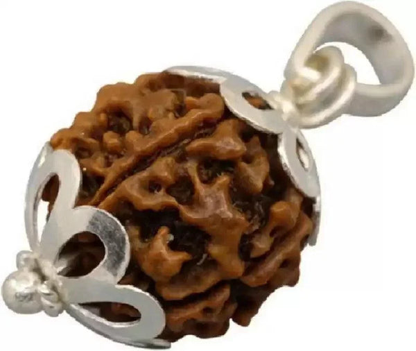 Collector 4 Mukhi Rudraksha Pendant - Unleash Brahma's Wisdom | Brahmatells by Brahmatells