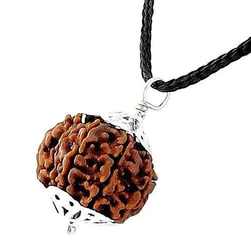 Collector 6 Mukhi Rudraksha Pendant - Wisdom & Eloquence | Brahmatells by Brahmatells