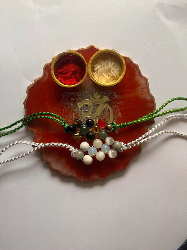 Brahmatells Natural Gemstone Bracelet by Brahmatells
