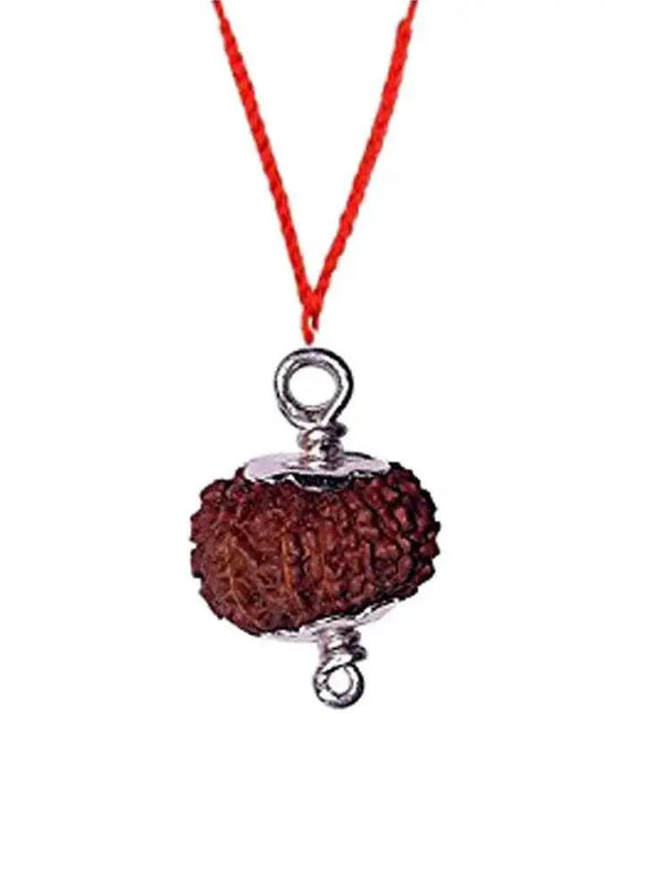 Eleven Mukhi Rudraksha Silver Pendant - Unleash Ekadasha Rudra's Power | Brahmatells by Brahmatells