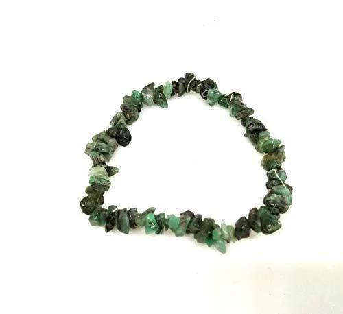 Emerald Chips Healing Bracelet | Brahmatells by Brahmatells