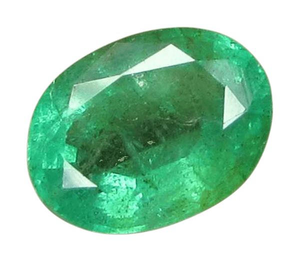 Emerald oval-bluish-green BTE106GSM by Brahmatells