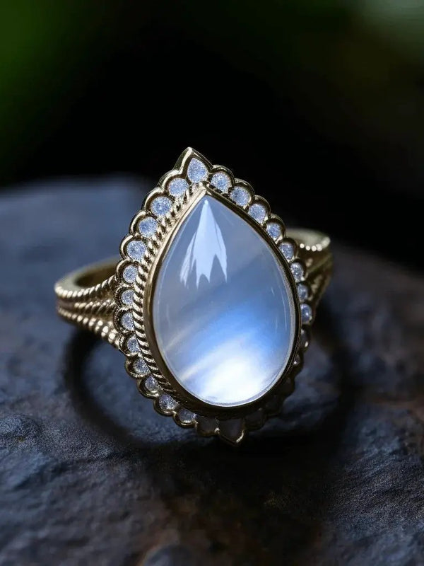 Enchanting Moonstone Jewelry - Ethereal Blue Sheen | Brahmatells by Brahmatells
