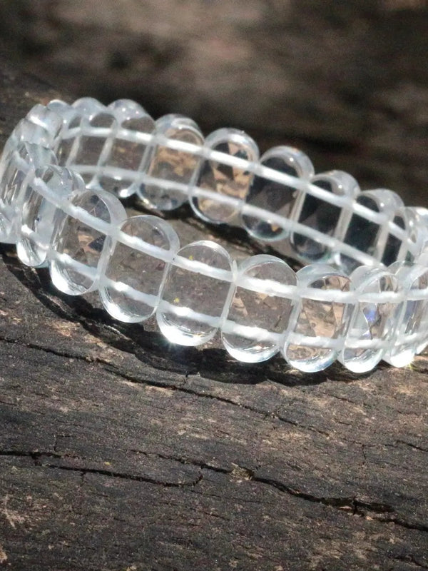 Energised Clear Quartz Bracelet for Balance & Healing | Brahmatells by Brahmatells