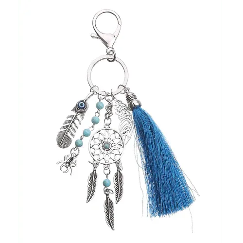 Evil Eye House Good Luck Keychain by Brahmatells