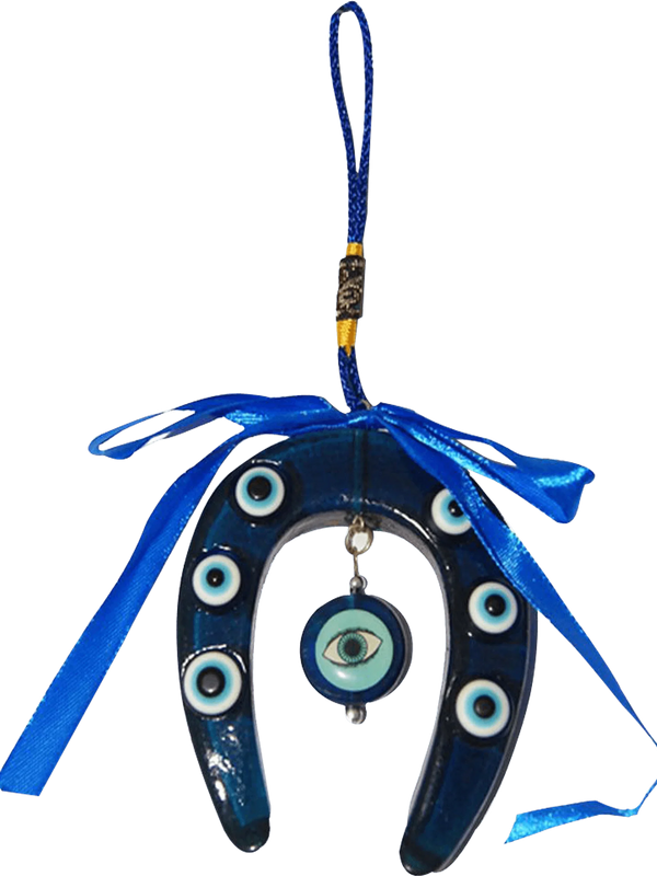 Fengshui Evil Eye With Horse Shoe Hanging by Brahmatells