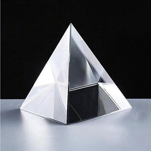 Glass Feng Shui Pyramid by Brahmatells
