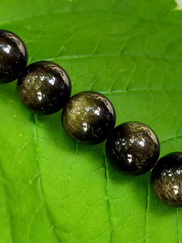 Golden Obsidian Band by Brahmatells
