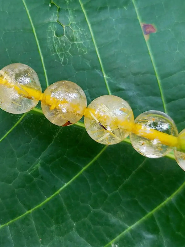 Golden Rutile Band for Courage | Brahmatells by Brahmatells