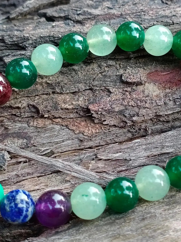 Green Aventurine & Jade Healing Bracelet | Brahmatells by Brahmatells