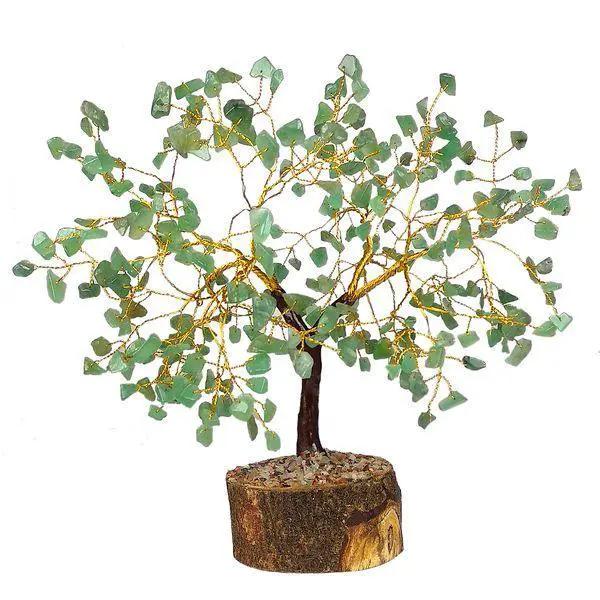 Green Aventurine Crystal Wishing Tree by Brahmatells