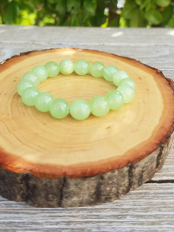 Green Calcite Bracelet for Balance & Healing | Brahmatells by Brahmatells