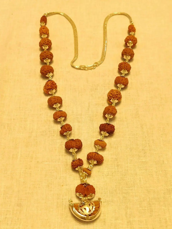 Indrakshi Mala with 1-21 Mukhi Rudrakshas - Divine Energy Spectrum | Brahmatells by Brahmatells
