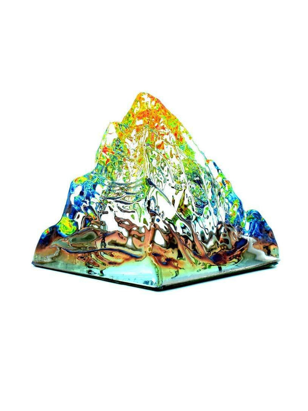 Kailash Pyramid for Positive Energy and Good Luck & Prosperity (White) by Brahmatells