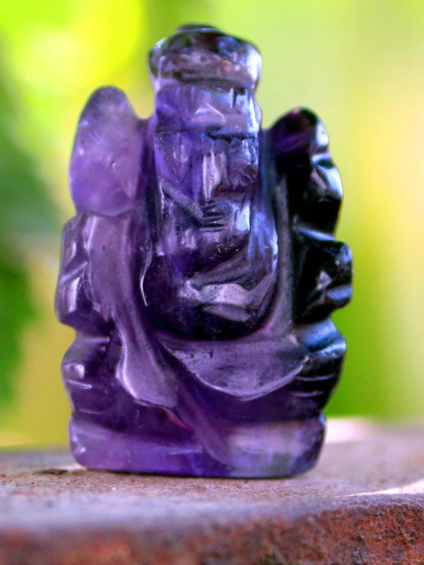 Lapis Lazuli Ganesha Idol for Wisdom & Protection | Brahmatells by Brahmatells