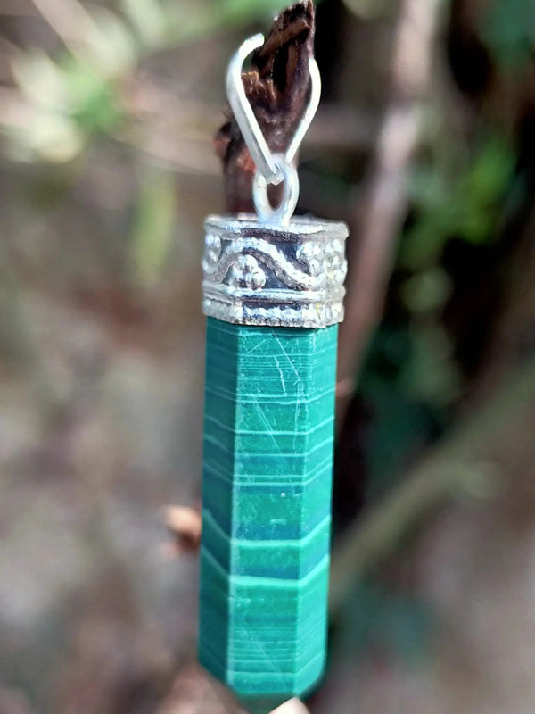 Malachite Pendant by Brahmatells