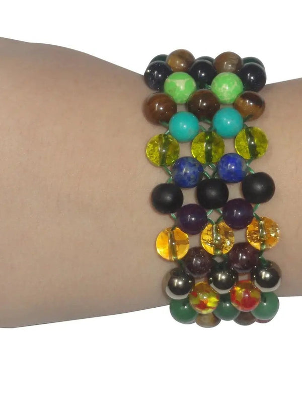 Money & Prosperity Triple-Layer Bracelet | Abundance & Growth by Brahmatells