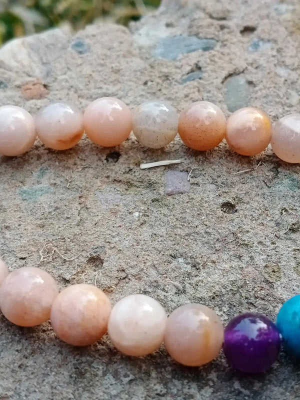 Moonstone Bracelet - Semi-Precious Stone for Elegance & Luck by Brahmatells