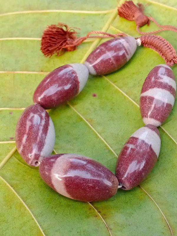 Narmada Stone Bracelet – Sacred Energy from the Narmada River by Brahmatells
