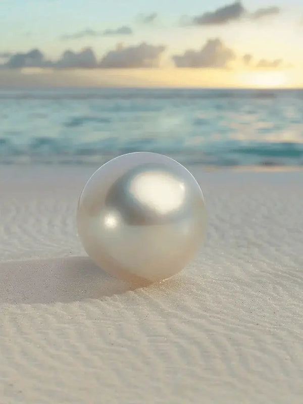 Pearl Powder-Almond by Brahmatells - Moon Stone Elegance by Brahmatells