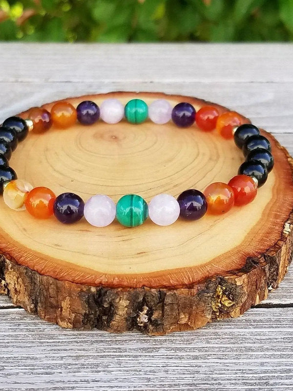 Psychic Protection Bracelet - Shield Against Negative Energies by Brahmatells