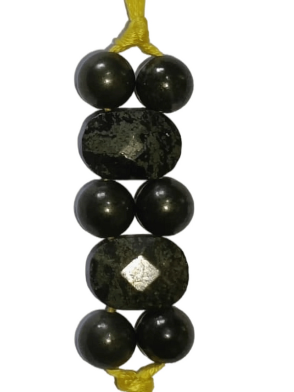 Pyrite Band for Wealth and Protection | Brahmatells by Brahmatells