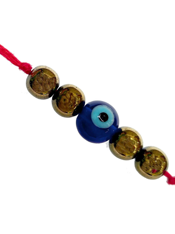 Pyrite with Evil Eye Protection | Money Magnet Crystal by Brahmatells