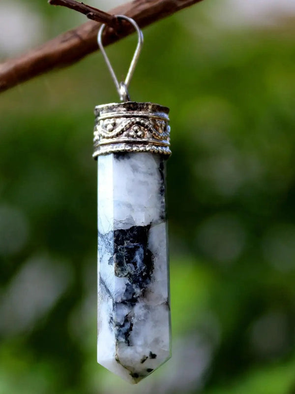 Rainbow Moonstone Pendant - Enhance Creativity & Confidence | Brahmatells by Brahmatells
