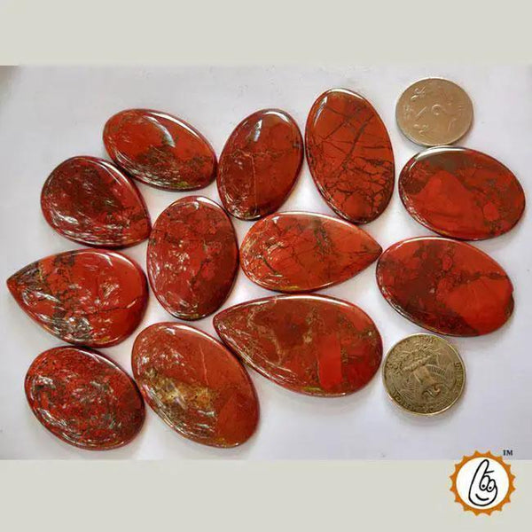 Red Jasper Cabs for Emotional Harmony | Brahmatells by Brahmatells