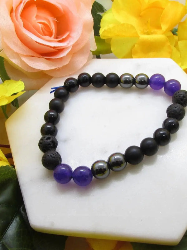 Ruling Number 8 Saturn-Influenced Bracelet - Power & Prosperity | Brahmatells by Brahmatells