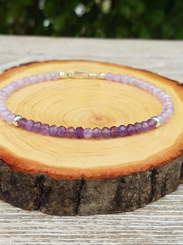 Amethyst Spiritual Protection Bracelet | Aura & Energy Shield by Brahmatells
