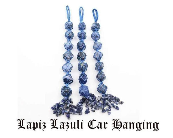 Tumble Gemstone Car or Wall Hanging by Brahmatells