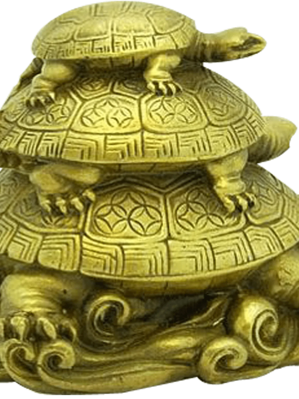 Vastu Feng Shui- Triple Tortoise sober by Brahmatells